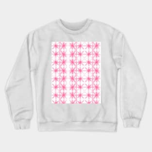 Shibori Tie Dye Pattern in Pink | Summer | Island Paradise| Tropical Crewneck Sweatshirt